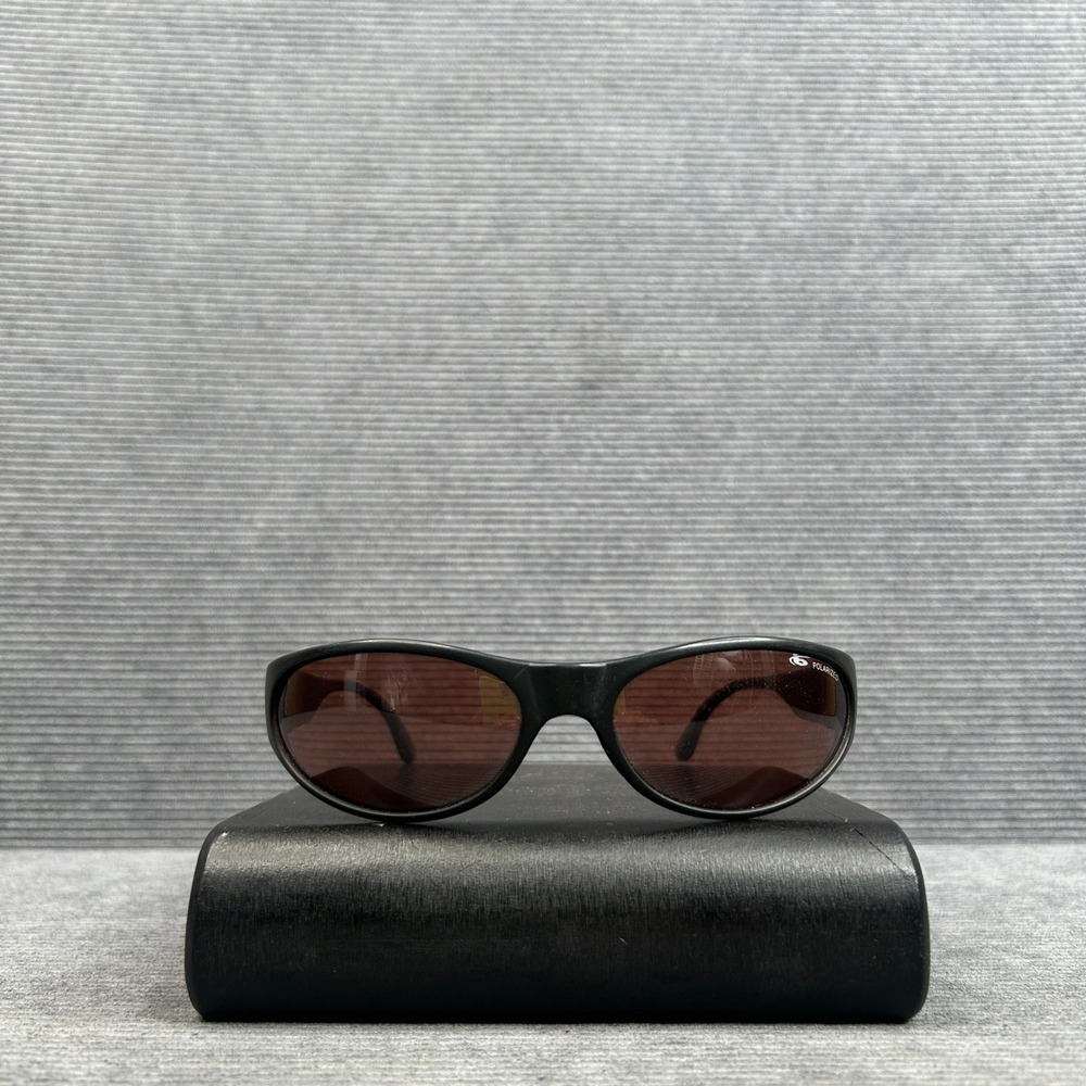 Bolle Piraja 1780201064 Matte Black Wrap Polarized Y2k Sunglasses Brown Lens